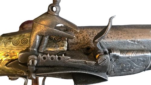 OTTOMAN BALKAN DECORATED FLINTLOCK FRONTIER MUSKET CARBINE BALKANS C17801810 - ADDITIONAL PHOTO 25