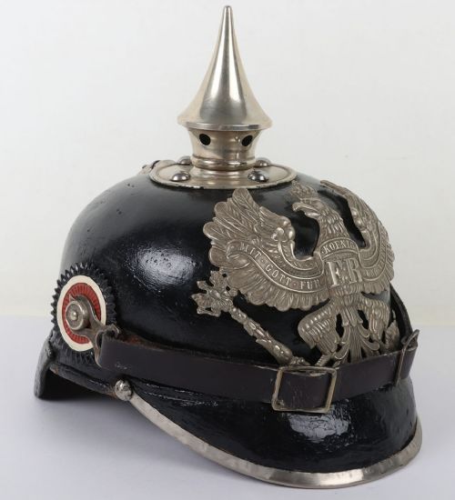 IMPERIAL GERMAN PIONIERBATAILLON NR 18 PICKELHAUBE OTHER RANKS CIRCA 18951914 - ADDITIONAL PHOTO 3