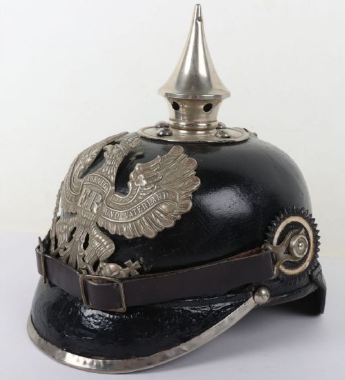 IMPERIAL GERMAN PIONIERBATAILLON NR 18 PICKELHAUBE OTHER RANKS CIRCA 18951914 - ADDITIONAL PHOTO 4