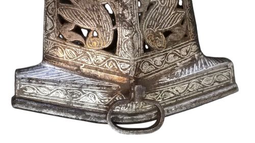 INDIAN STEEL KATAR PUSH DAGGER WITH PIERCED STEEL SHEATH RAJASTHAN SOUTH INDIA LATE 18TH19TH CENTURY - ADDITIONAL PHOTO 15