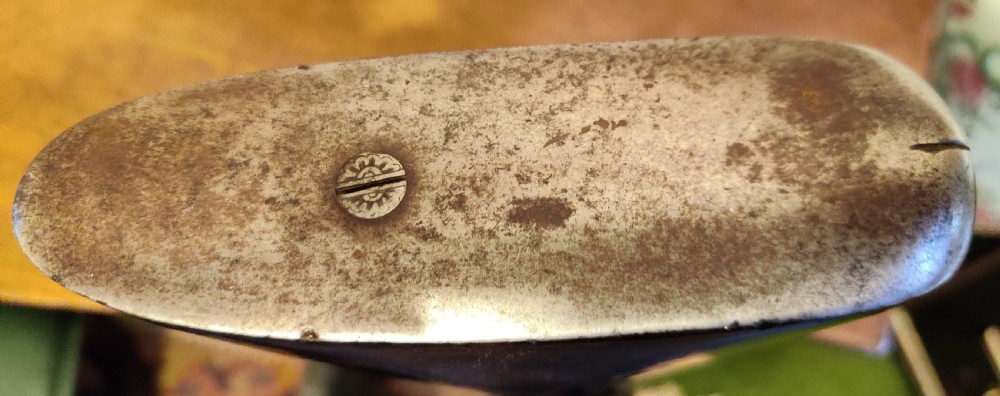 Westley Richards 14 bore side by side muzzle loading hammer action 19th century shotgun.  View VIII