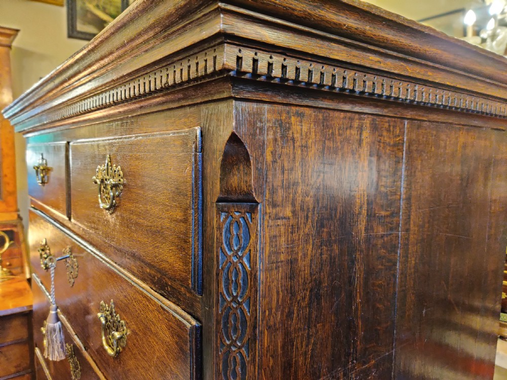 Georgian chest on chest (Tallboy).  View III