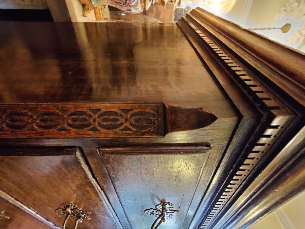 Georgian chest on chest (Tallboy).  View IX