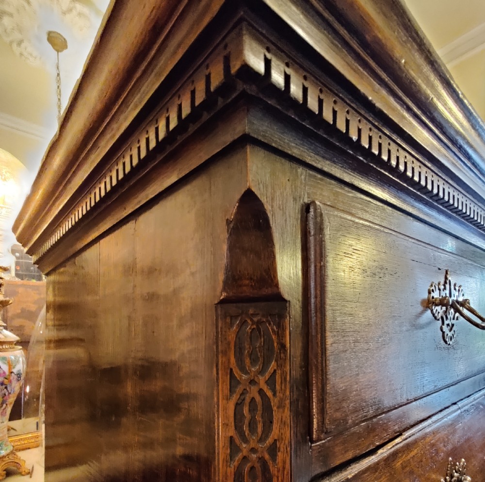 Georgian chest on chest (Tallboy).  View XI