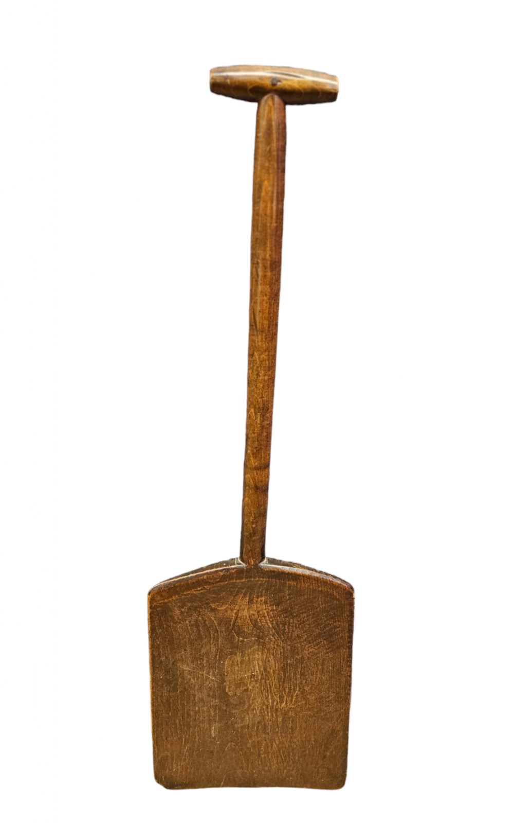 Malt Shovel from the early 19th century. Excellent condition with wonderful grain on the pan. Circa 1845. 