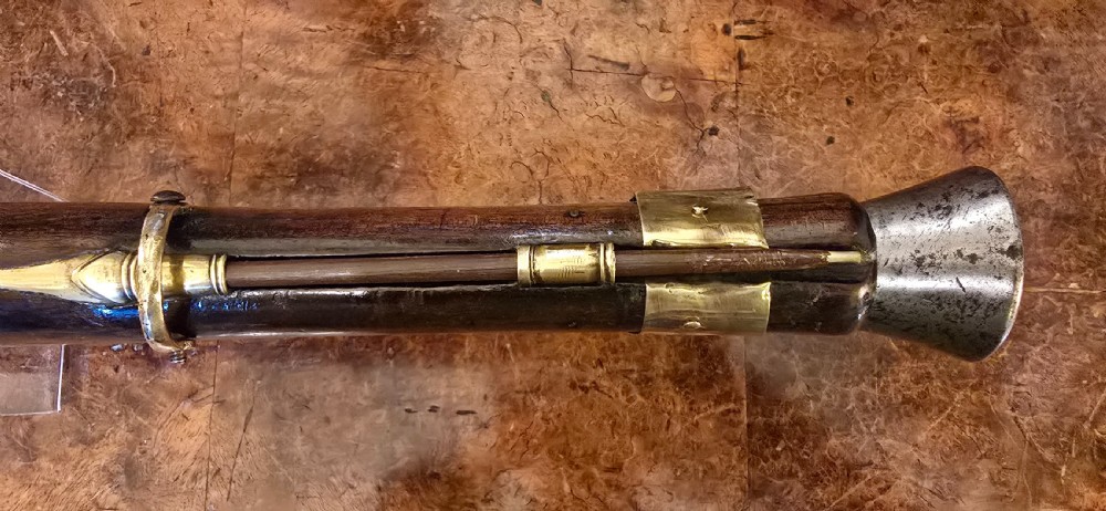 18th century Flintlock Blunderbuss by the Italian Gunmaker 