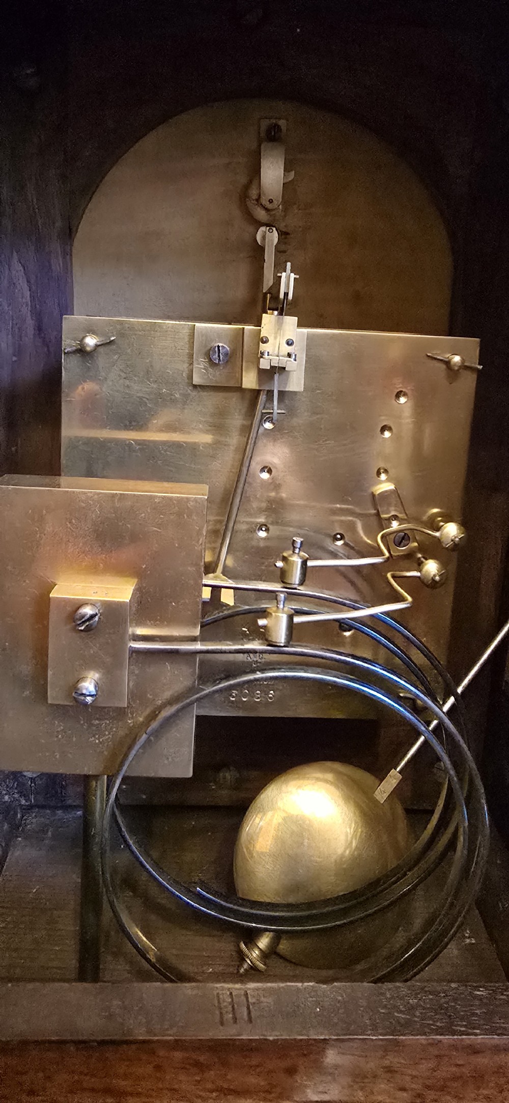 Superb quality Burr Walnut & Gilt bronze mounted Bracket Clock. Circa 1890 with a Ting Tang quarter chiming movement by Lenzkirch.  View XXIII