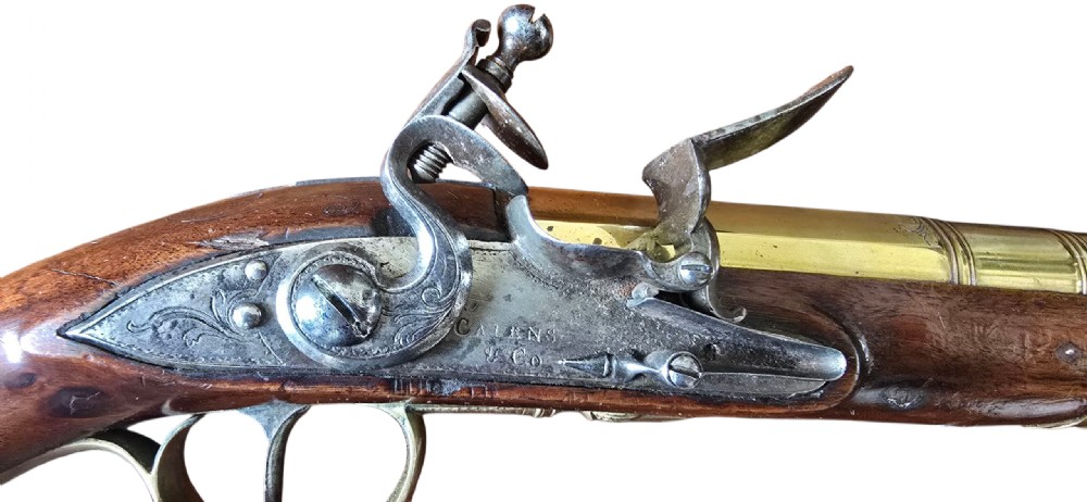 Blunderbuss Pistol, Brass-Barrelled by Cairns & Co., London. circa 1780–1790.  View II