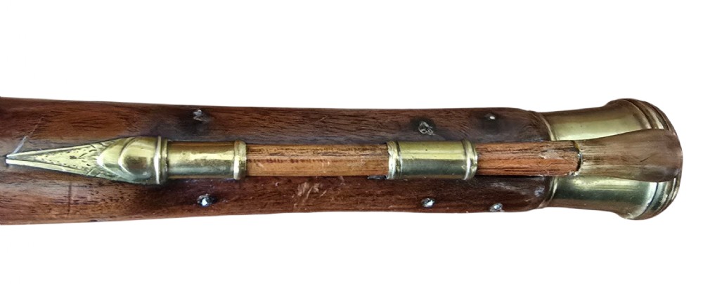 Blunderbuss Pistol, Brass-Barrelled by Cairns & Co., London. circa 1780–1790.  View IV