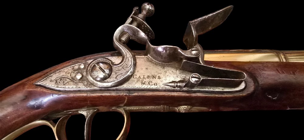 Blunderbuss Pistol, Brass-Barrelled by Cairns & Co., London. circa 1780–1790.  View XIV