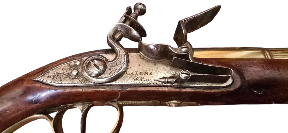 Blunderbuss Pistol, Brass-Barrelled by Cairns & Co., London. circa 1780–1790.  View XVIII