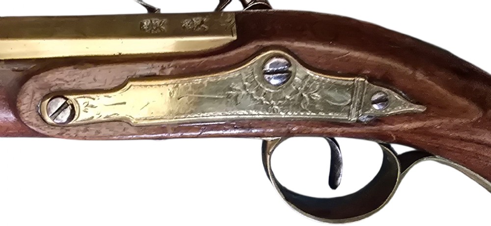 Blunderbuss Pistol, Brass-Barrelled by Cairns & Co., London. circa 1780–1790.  View XXI