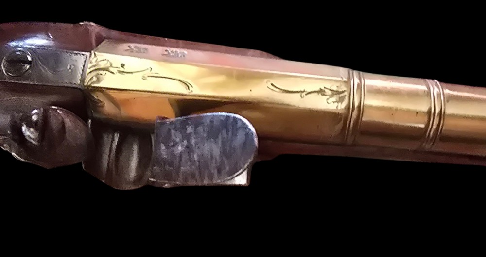 Blunderbuss Pistol, Brass-Barrelled by Cairns & Co., London. circa 1780–1790.  View XXII