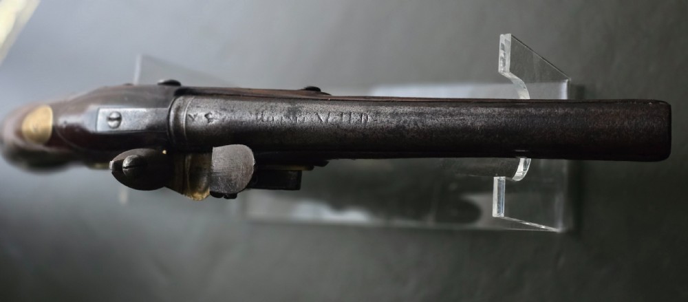 Italian Military Flintlock Service Pistol, signed “TRULO