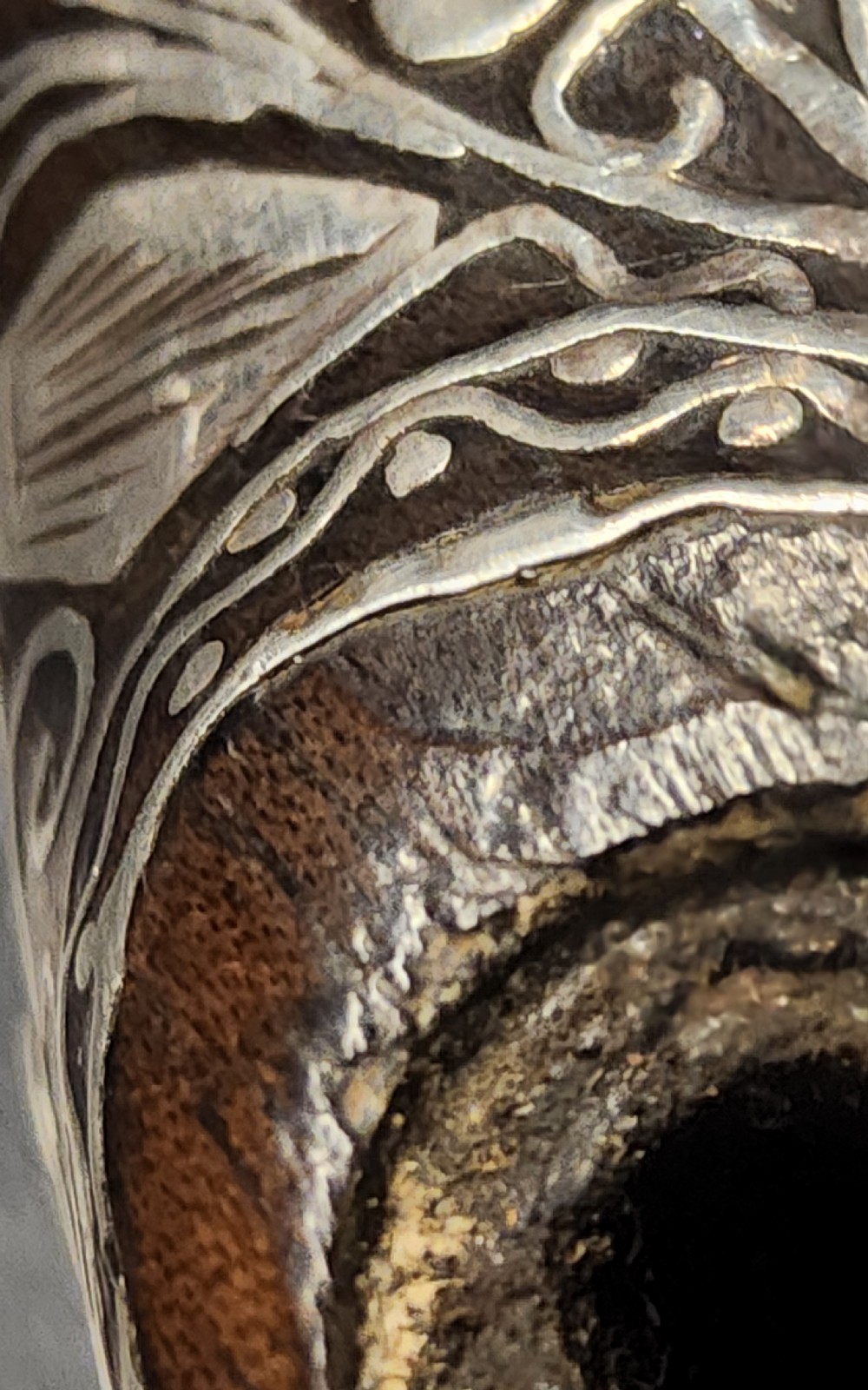 A 19th-century Ottoman flintlock holster pistol featuring intricate silver wire inlay along the wooden stock and barrel. View XX