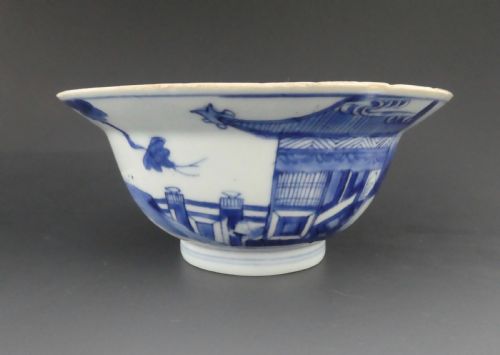 Chinese Porcelain ‘Klapmuts’ Bowl, Kangxi Period, C. 1700.