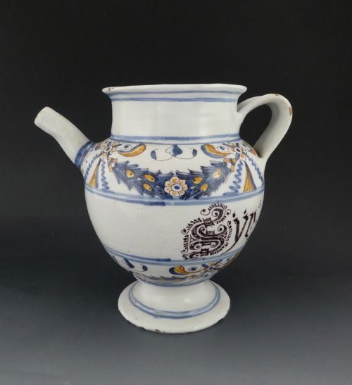 Italian Maiolica Wet Drug Jar, C. 1700