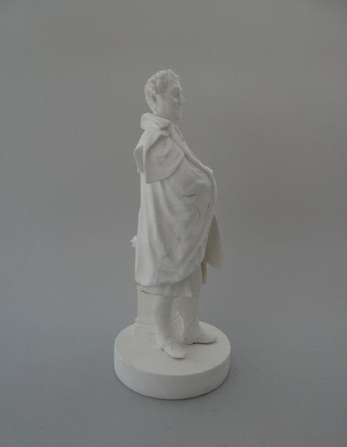 fig 1. Minton biscuit figure, ‘Duke of Wellington’, c. 1830.