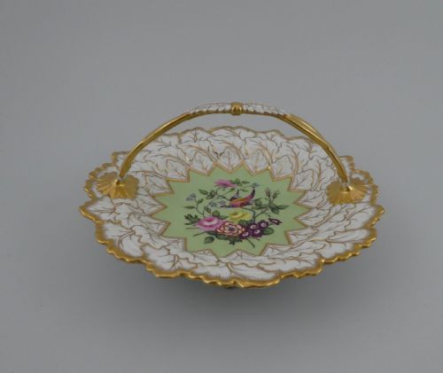 Fbb Worcester Porcelain Card Tray, C. 1815