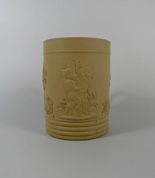 Wedgwood Caneware Hunting Mug, C. 1800.