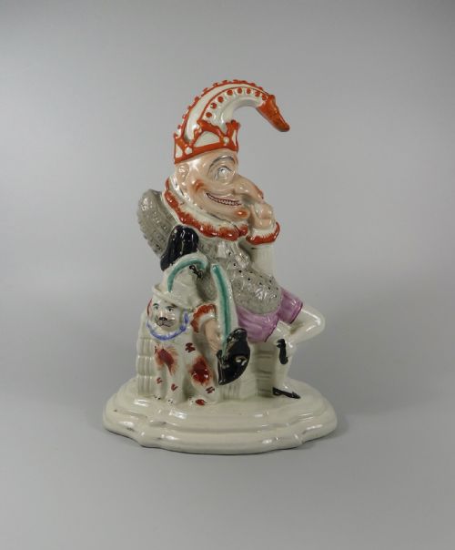 Staffordshire Figure ‘Mr Punch’, C. 1860.