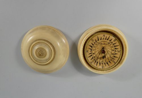Ivory Compass & Sundia, Charles Essex, London, C. 1825.