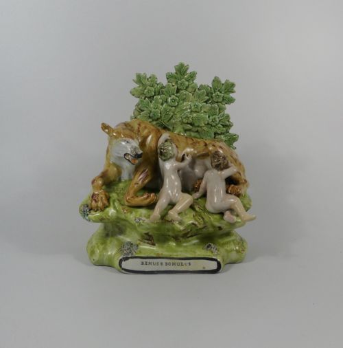 Staffordshire Pottery ‘Remus & Romulus’, C. 1830.