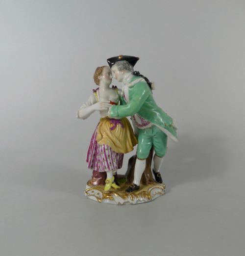 Meissen Porcelain Group of Dancers, C. 1770.