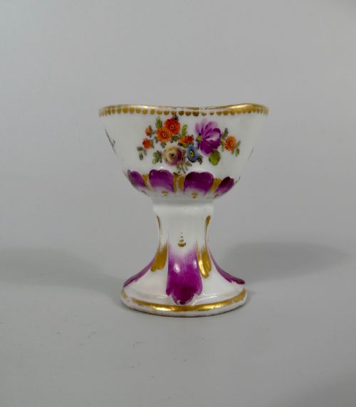Rare Vienna Porcelain Eye Bath, C. 1770