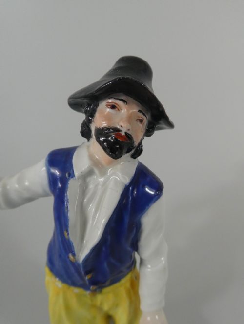 fig 1. Meissen porcelain ‘Dutch Fisherman’, Peter Reinicke, c. 1745.