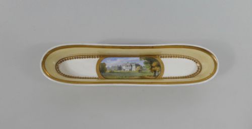 Chamberlains Worcester Pen Tray, ‘Claremont’, C. 1820.