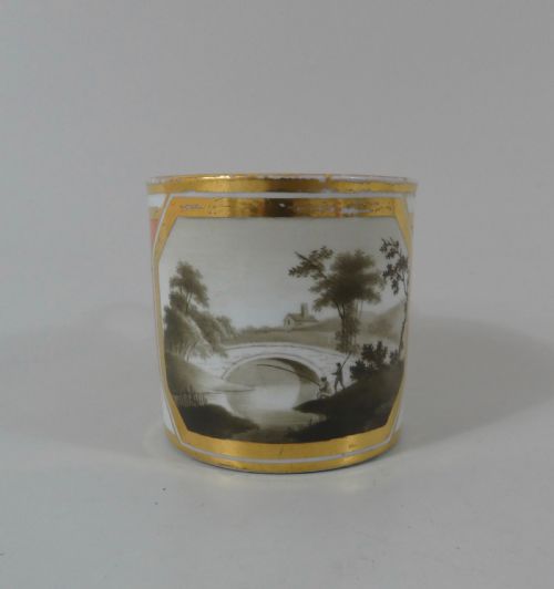 Barr Worcester Porcelain Coffee Can, C. 1800.