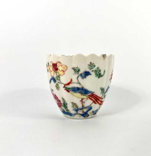 Rare Chelsea Porcelain Beaker, in Famille Rose Taste, C.1750.