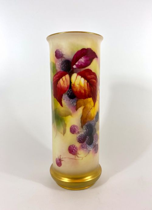 Royal Worcester Porcelain Vase. Kitty Blake, Dated 1930.