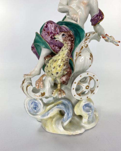 fig 2. Derby porcelain Jupiter & Juno, c. 1760.