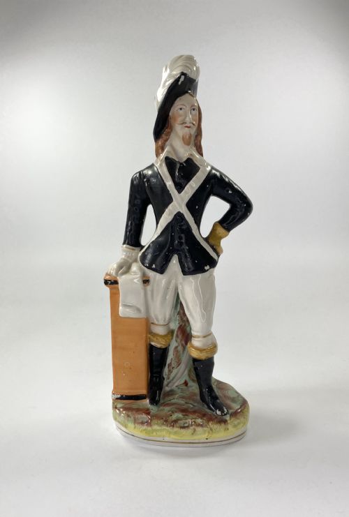 Staffordshire Figure, King Charles I, C. 1860.