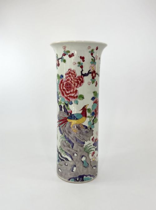 Chinese Porcelain Spill Vase, C. 1890.