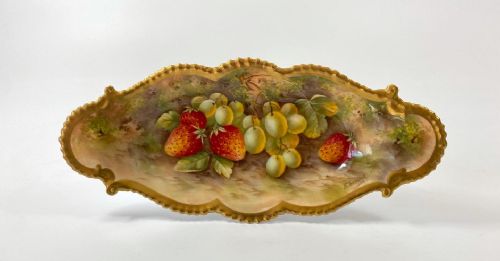 Royal Worcester Dish. Townsend, D. 1937.