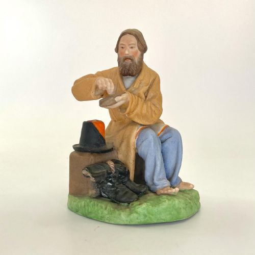 Gardner Factory Biscuit Figure. Moscow, C. 1880.