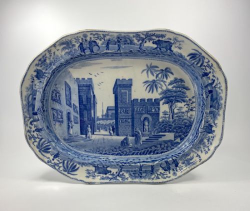 Spode ‘Caramanian’ Meat Plate, C. 1815.