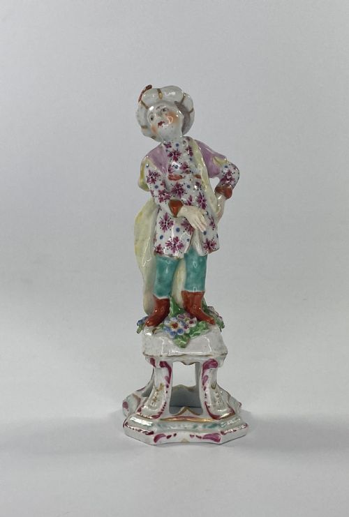 Bow Porcelain Figure of a Turk, C. 1760.