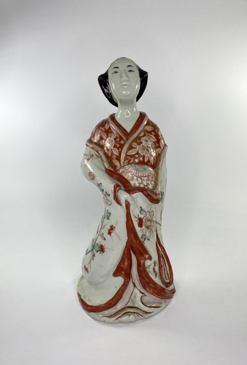 Japanese Imari Bijin. Arita, C. 1690. Edo Period.