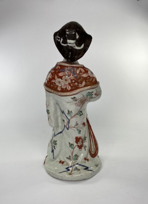 fig 1. Japanese Imari Bijin. Arita, c. 1690. Edo Period.