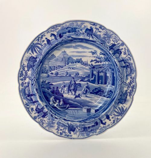 Spode ‘Caramanian Series’ Dish, C. 1810.