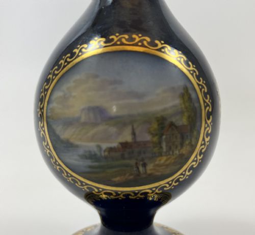 fig 1. Meissen porcelain scent bottle. c. 1790. Marcolini Period.