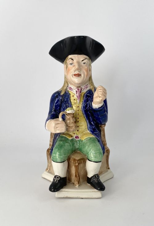 Staffordshire ‘Squire’ Toby Jug. William Kent, C. 1890.