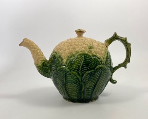 Staffordshire ‘Cauliflower’ Teapot & Cover, C. 1765.