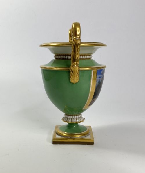 fig 2. FBB Worcester porcelain vase, The Minstrel, c. 1815.