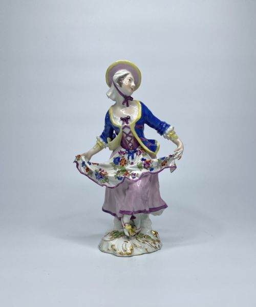 Meissen ‘Cris De Paris’ Figure, ‘Bakers Companion’, C. 1755.