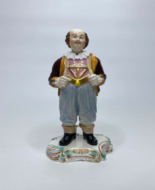 Derby Porcelain ‘Nodding’ Figure of Frölich, C. 1840.